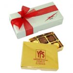 Branded luxury chocolate boxes rectangle six chocolate box of assortment