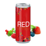 Personalised Red Berry Drinks Can