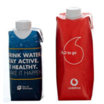 Promotional Branded Eco Friendly water carton
