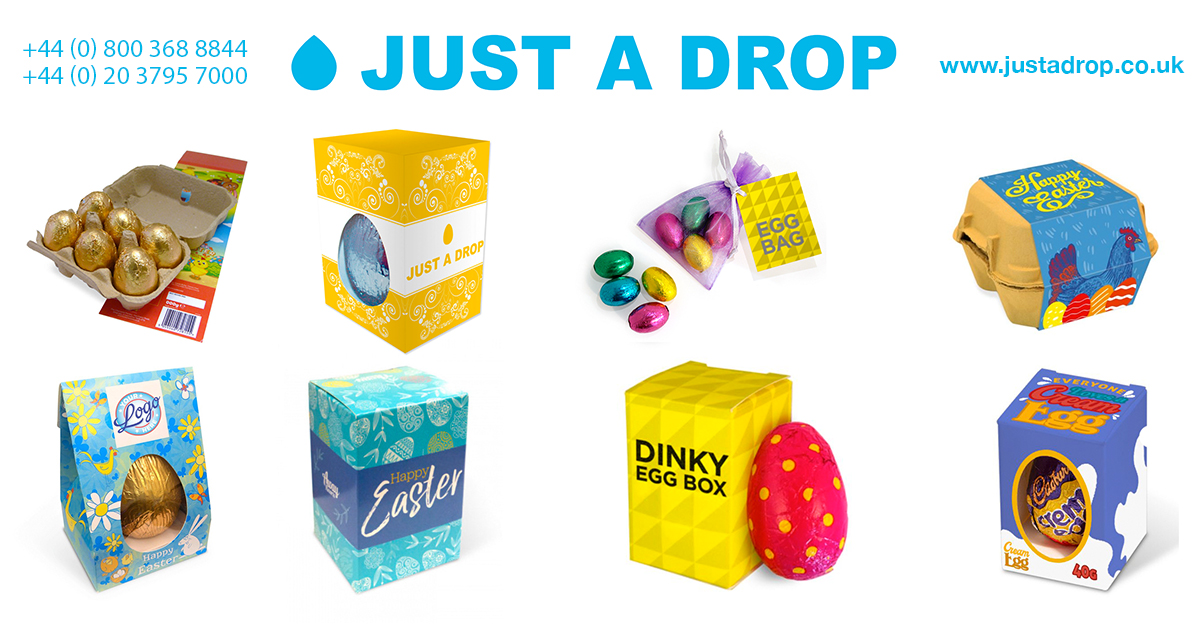 Cracking Promotional Easter Eggs from Just A Drop Just a Drop