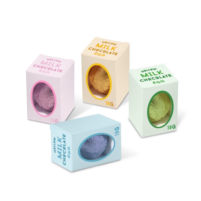 Promotional Branded Eco Mini Egg Box - 18g